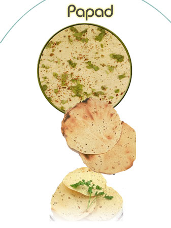 Catering menu jaipur rajasthan india, Indian Roasted Papad, Fry Papad, Disco Papad, Masala Onion Papad india, Chane Ka Papad, Pola Papad, Sindhi Papad, Indian Party Catering Services,Best Catering Jaipur,India.